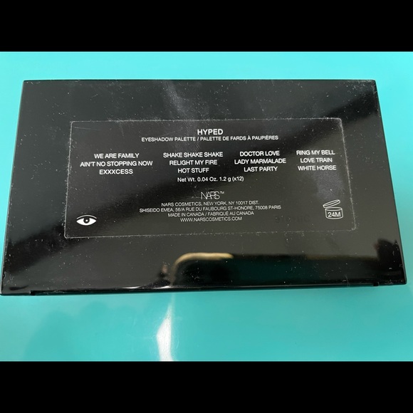 New-NARS STUDIO 54 "Hyped" Eyeshadow Palette (12 Colors) - Picture 6 of 6